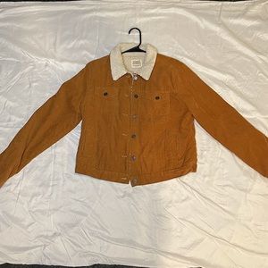 Teen Corduroy Jacket With Sherpa Lining Ashley Outerwear
